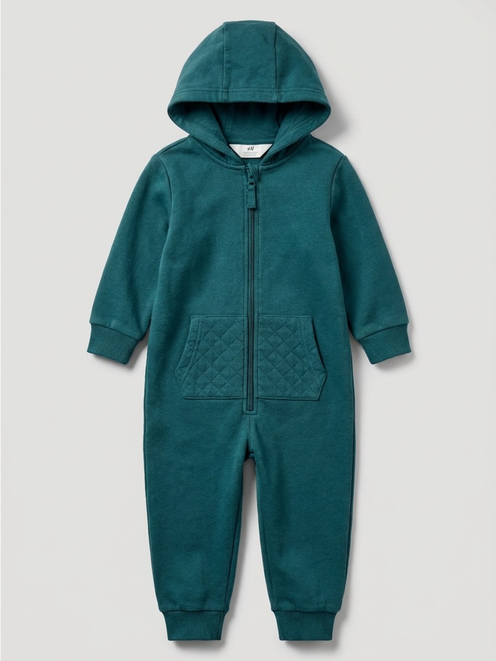 H&M Kids 3T-4T Organic Cotton Kids Hooded Jumpsuit